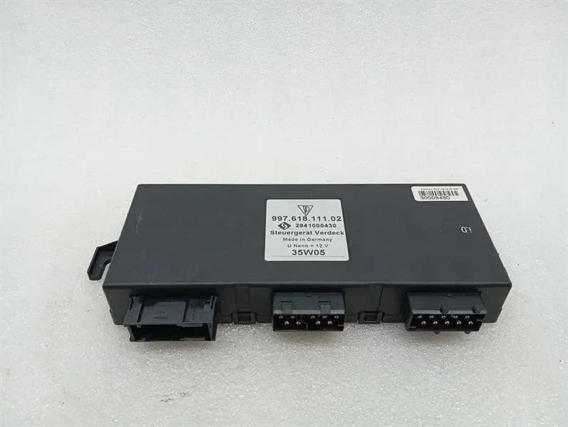 PORSCHE Porsche 911 997 convertible roof module 99761811102 control unit hood roof