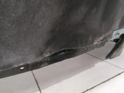 PORSCHE Porsche Taycan 9J Rear Bumper 9J1807521 Turbo Rear Bumper — thumbnail 9