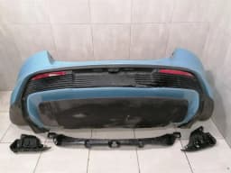 PORSCHE Porsche Taycan 9J Rear Bumper 9J1807521 Turbo Rear Bumper — thumbnail 1