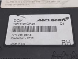 MCLAREN McLaren 570S Spider Electronic module 13M1104CP control unit door tur — thumbnail 5