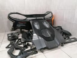 MCLAREN McLaren 600LT SPIDER CONSTRUCTION KIT Lid Exhaust REAR END RETROFIT SET BUMPER CARBON — thumbnail 3