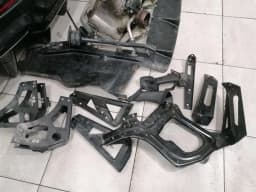MCLAREN McLaren 600LT SPIDER CONSTRUCTION KIT Lid Exhaust REAR END RETROFIT SET BUMPER CARBON — thumbnail 4