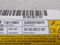 PORSCHE Porsche Boxster 987 Seat Safety Module Right 99780308201 Safety Modules Seats — thumbnail 6