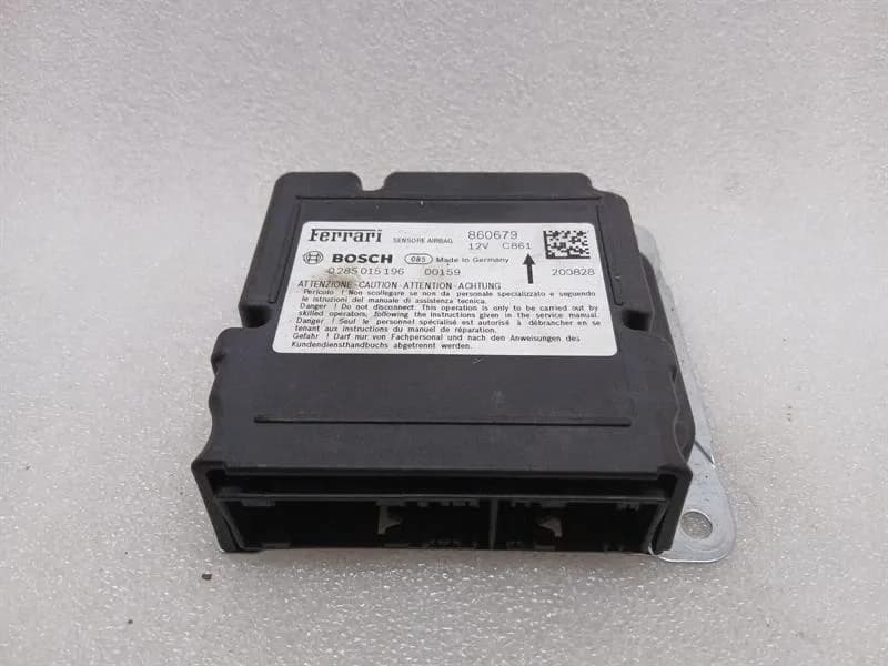 FERRARI Ferrari F8 F142MFL Safety Module ECU 860679 Air Control Unit SRS