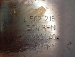 BMW BMW 8 Series 18--25 G16 M8 S63 V8 Catalytic Converter 9502218 Catalytic Converter — thumbnail 9