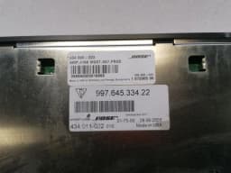 PORSCHE Porsche 911 997 Amplifier 99764533422 Bose Amplifier — thumbnail 10