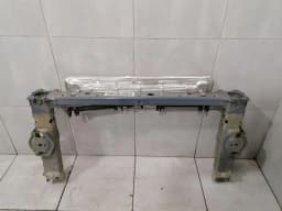 PORSCHE Porsche 911 992 engine carrier rear bumper beam 992813329 engine mount — thumbnail 1