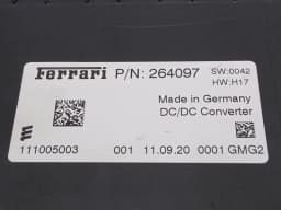FERRARI Ferrari F8 F142MFL Electronic Module 264097 ECU VOLTAGE — thumbnail 6
