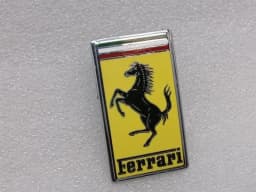 FERRARI Ferrari F8 F142MFL 973053 front badge emblem logo — thumbnail 3