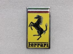 FERRARI Ferrari F8 F142MFL 973053 front badge emblem logo — thumbnail 1