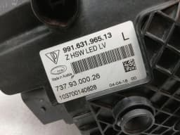 PORSCHE Porsche 911 991 Left Headlight 99163196513 Headlight Left 17-19 PDLS PLUS — thumbnail 10