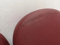 MERCEDES-BENZ Mercedes SLK R171 Red Leather Headrest Set A1719700150 Headrest Set Faulty — thumbnail 8