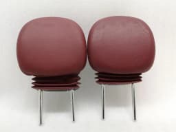 MERCEDES-BENZ Mercedes SLK R171 Red Leather Headrest Set A1719700150 Headrest Set Faulty — thumbnail 9