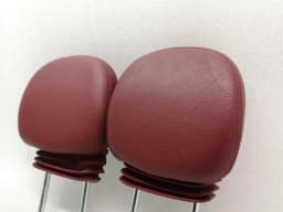 MERCEDES-BENZ Mercedes SLK R171 Red Leather Headrest Set A1719700150 Headrest Set Faulty — thumbnail 4