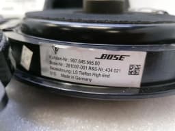 PORSCHE PORSCHE 911 997 BOSE SPEAKER SET 99764556700 RIGHT HAND DRIVE RHD — thumbnail 6