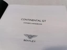 BENTLEY BENTLEY CONTINENTAL GT W12 SERVICE BOOKLET Owners Handbook/Manual — thumbnail 5