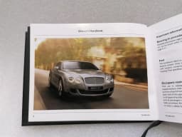 BENTLEY BENTLEY CONTINENTAL GT W12 SERVICE BOOKLET Owners Handbook/Manual — thumbnail 6