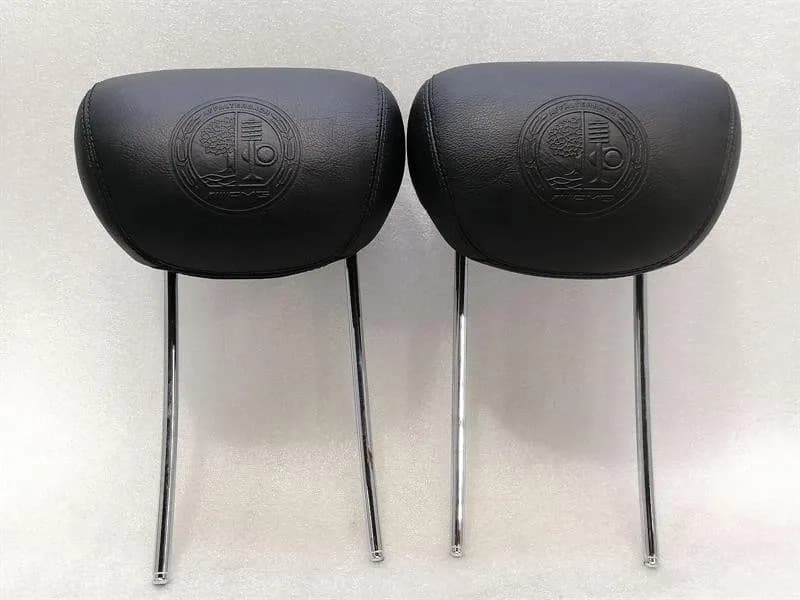 Mercedes CL W216 AMG Headrest Dakota Set A2169700450 Leather Headrest Set