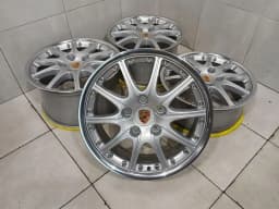 PORSCHE 18 Porsche 911 996 Alloy Wheel Set SET 99636214050 Alloy Wheel Set BBS — thumbnail 1