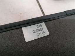 MERCEDES-BENZ Mercedes G-Wagen W463 floor mats set Designo A2046801948 floor mats set RHD — thumbnail 5