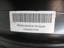PORSCHE Porsche Cayenne 9Y MK3 Alloy Wheel 9Y0601025BF RS Spyder Alloy Wheel 9.5J x21 ET46 — thumbnail 9