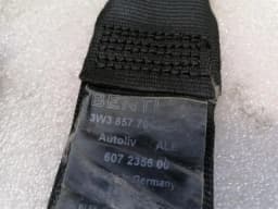 BENTLEY Bentley Continental GT W12 front right seatbelt 3W3857706B seat belt belt — thumbnail 7