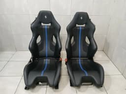 FERRARI FERRARI F8 458 488 F142MFL RSCH CARBON RACING SEATS LARGE BUCKET SEATS BUCKET — thumbnail 1
