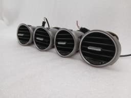 PORSCHE Porsche Boxster 987 air vent 98755213103 ventilation nozzle ventilation grille set of 4 — thumbnail 4