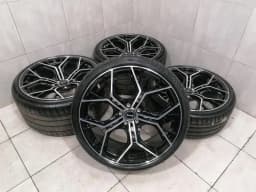 FERRARI Ferrari GTC4 Lusso F151M Alloy Wheel Bengala Dillinger TJ1 Alloy Wheel SET 21 22 — thumbnail 1