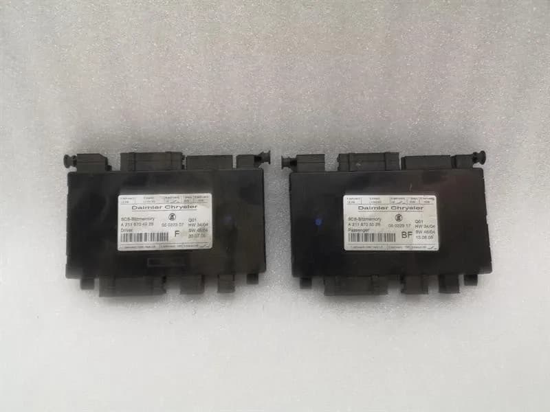 MERCEDES-BENZ Mercedes E W211 door control unit set A2118704926 control unit door control unit