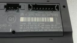 MERCEDES-BENZ Mercedes CL W216 seat control unit left A2168209326 left seat control module — thumbnail 6