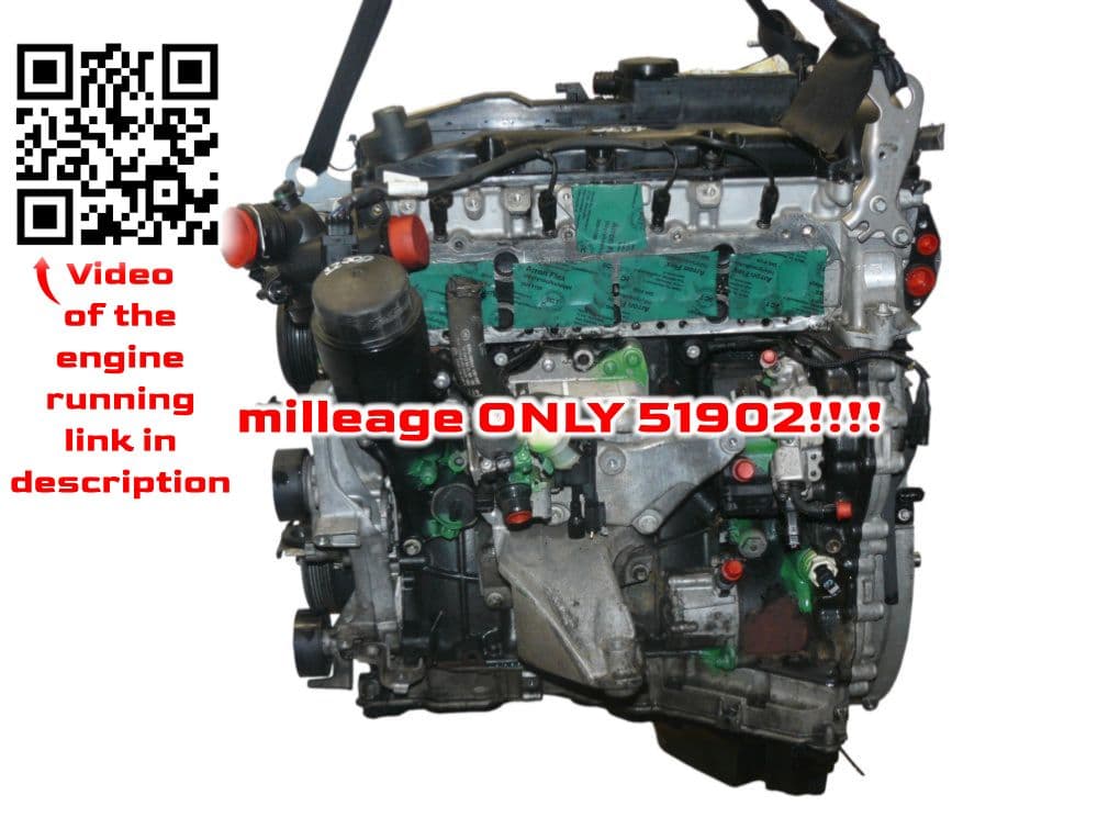 MERCEDES-BENZ 651924 A6510150601 Engine MERCEDES-BENZ E-CLASS (W212) (2009-2016)