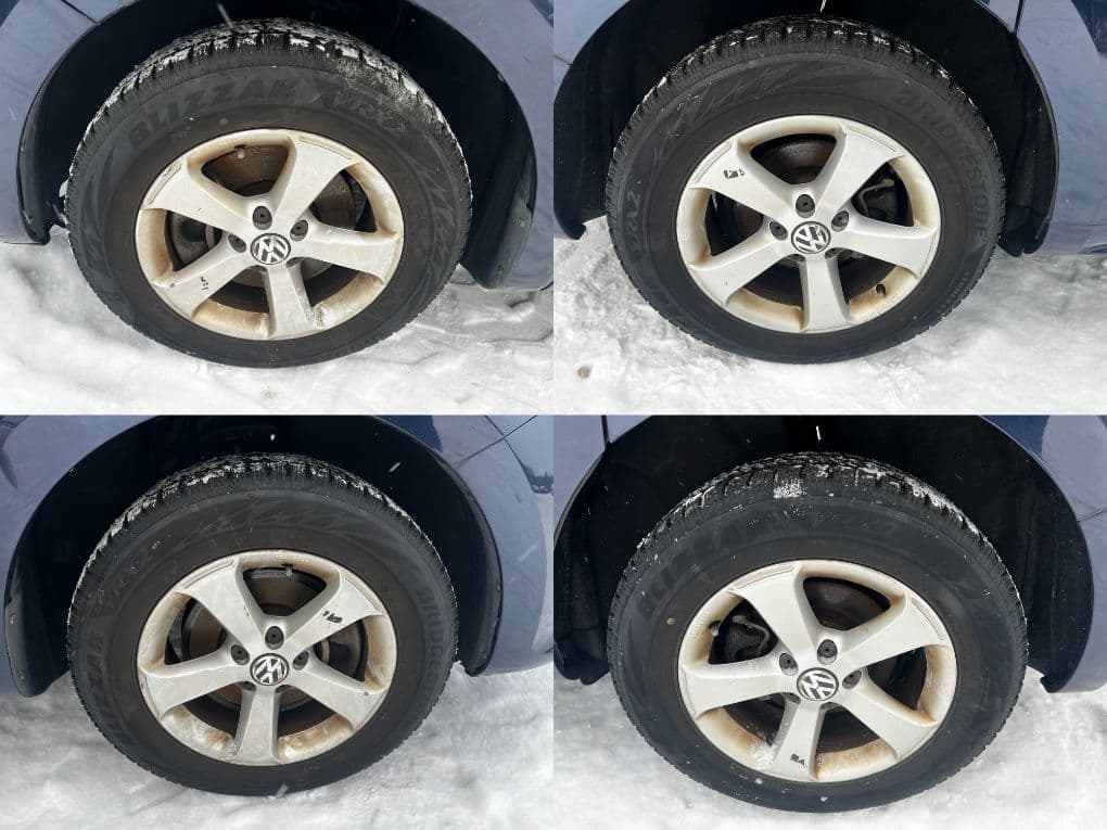 7N0071496A Rim set With Tyres 4 pcs VW SHARAN II (7N) (2010-2022)