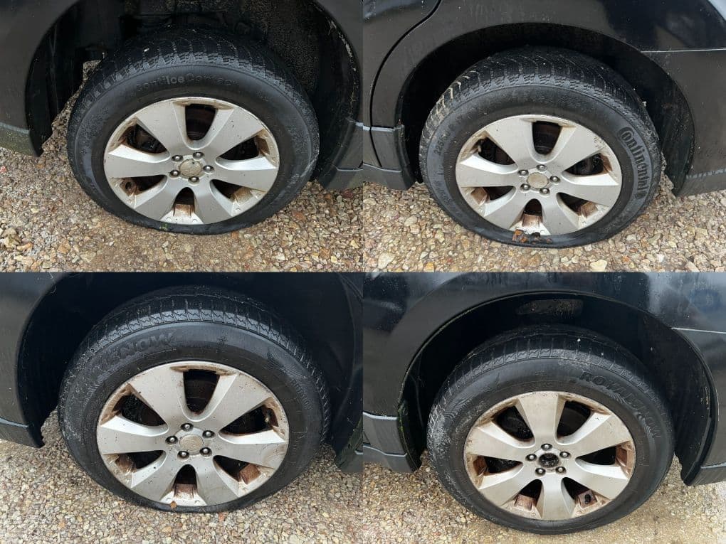 Rim set With Tyres 4 pcs SUBARU LEGACY V / Outback (2009-2014)