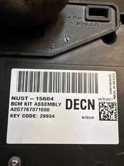 FORD NU5T15604DECN Fuse box FORD RANGER (TKE) (04.11-) — thumbnail 8