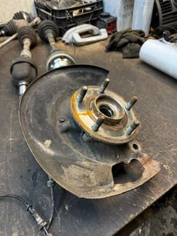 LANCIA K04743568AD 04743568AD Wheel bearing housing front right LANCIA VOYAGER (404) (2011-2016) — thumbnail 2