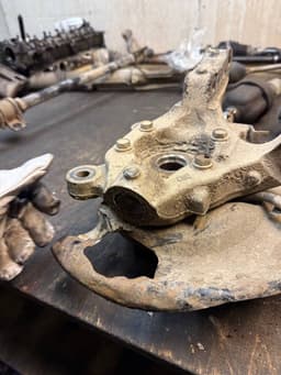 LANCIA K04743568AD 04743568AD Wheel bearing housing front right LANCIA VOYAGER (404) (2011-2016) — thumbnail 4