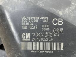 OPEL 24451052 Headlight left OPEL ZAFIRA B (A05) (2005-2014) — thumbnail 5