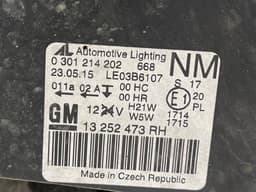 OPEL 13252473 Headlight right OPEL ZAFIRA B (A05) (2005-2014) — thumbnail 5