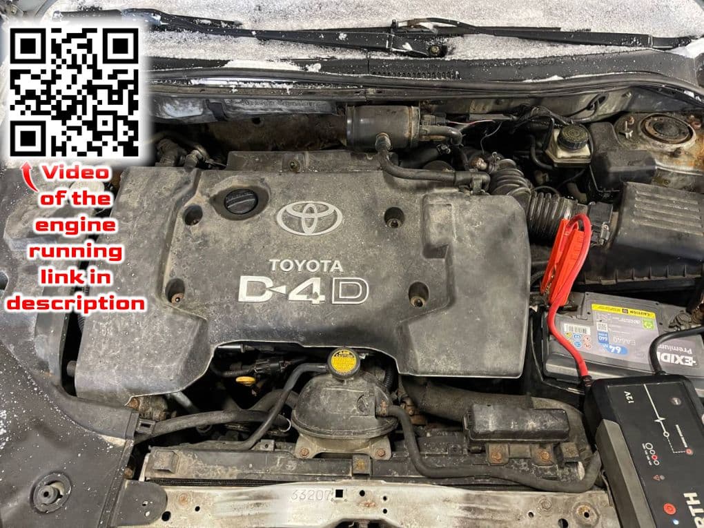 TOYOTA 1CDFTV 190000G010 Engine TOYOTA AVENSIS (T250) (2003-2008)