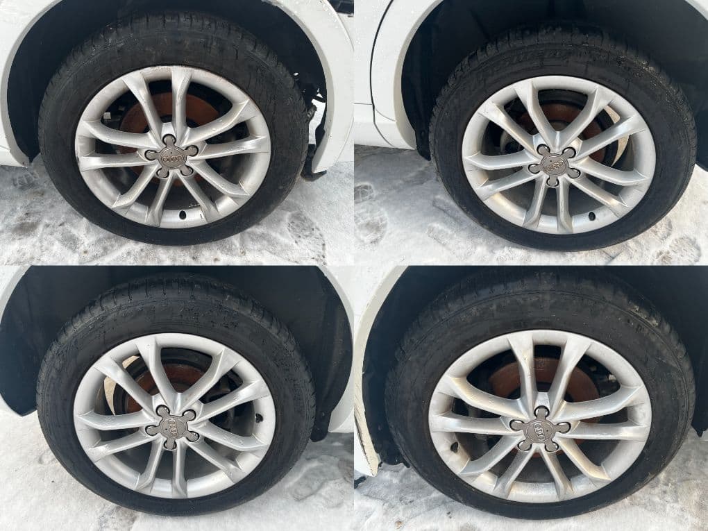 AUDI 8U0601025R Rim set With Tyres 4 pcs AUDI Q3 (8U) (2011-2018)