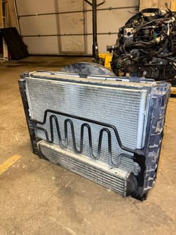 BMW 17517800680 7800680 17117794488 7794488 64539229021 9229021 Radiator set BMW 3 (E90, E91, E92, E93) (2005-2011) — thumbnail 2