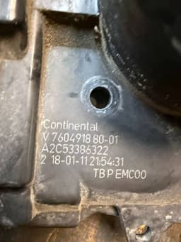 PEUGEOT V760491880 163672 Throttle body PEUGEOT 3008 I (T84) (2009-2016) — thumbnail 9