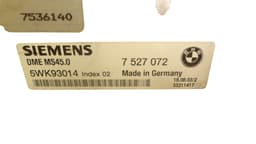 BMW 5WK93014 Engine Control Unit / module (ECU) BMW 5 (E60, E61) (2003-2010) — thumbnail 4