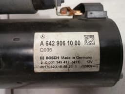 MERCEDES-BENZ Mercedes C Class W205 C63 AMG Starter Engine A6429061000 Starter — thumbnail 10