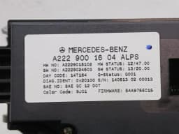 MERCEDES-BENZ Mercedes CL W217 Switch A2229001604 Switch Control Unit — thumbnail 10