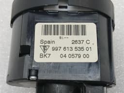 PORSCHE Porsche 911 997 light switch 99761353501 light switch — thumbnail 6