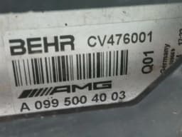 MERCEDES-BENZ Mercedes CL W217 Water Radiator A0995004003 Right Wheel Arch Water Cooler Radiator — thumbnail 7