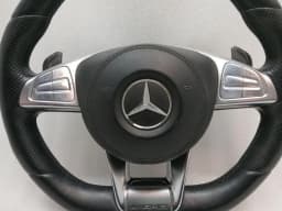 MERCEDES-BENZ MERCEDES CL W217 Steering Wheel A2174602803 AMG Lenkrad Lane assist A0008601302 — thumbnail 4