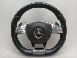 MERCEDES-BENZ MERCEDES CL W217 Steering Wheel A2174602803 AMG Lenkrad Lane assist A0008601302 — thumbnail 1